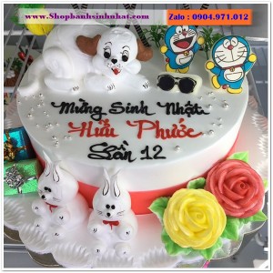 Bánh Sinh Nhật Con Heo Tuổi Hợi- Y28